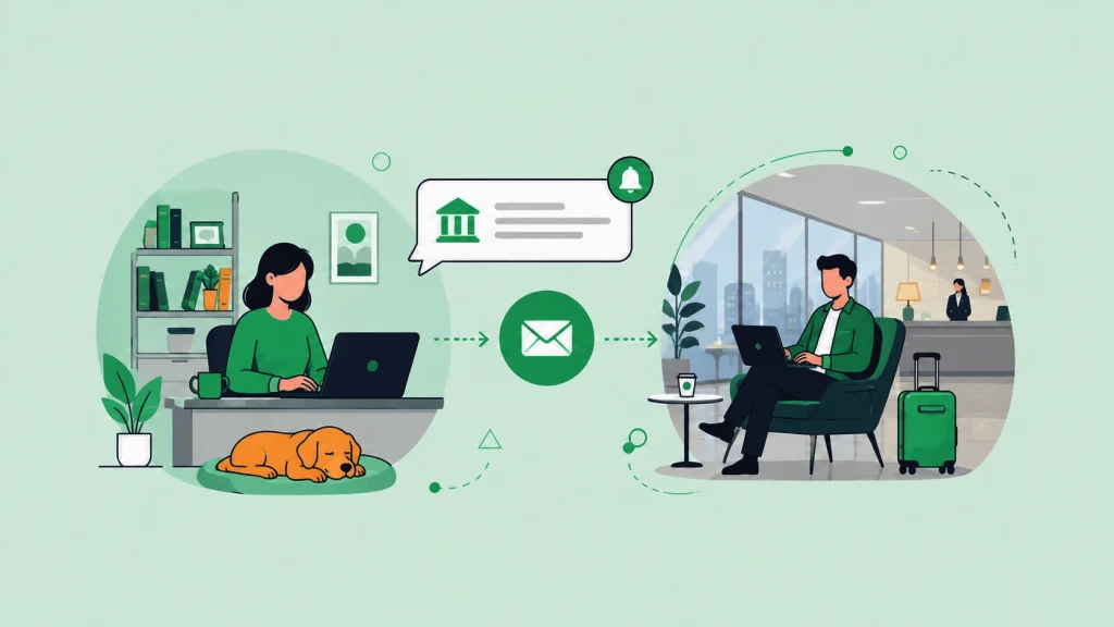 سرویس SMS فورواردینگ برای تیم‌های دورکار